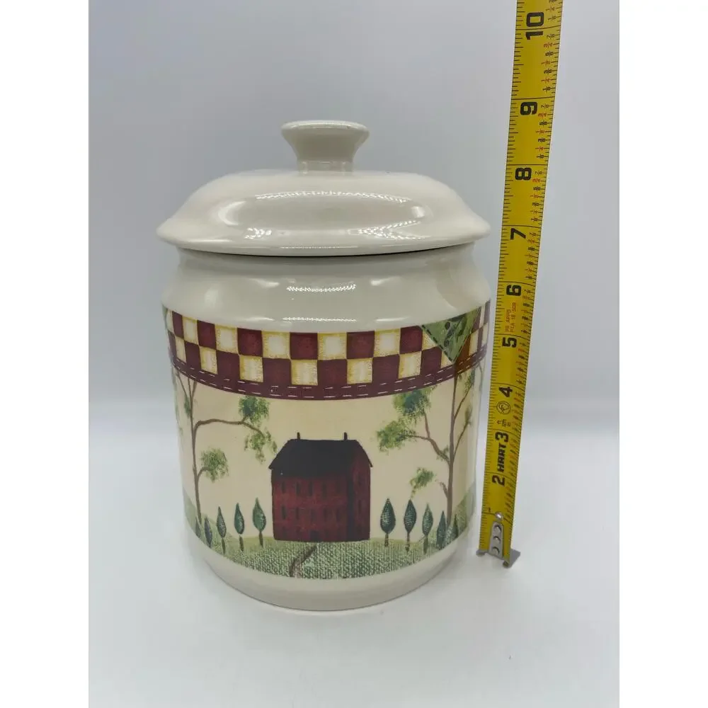 Thomson Pottery Country Home Canister 9” Tall